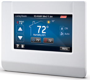 Colemans New Echelon zoning Communicating Control achieves temperature and humidity setpoints.
